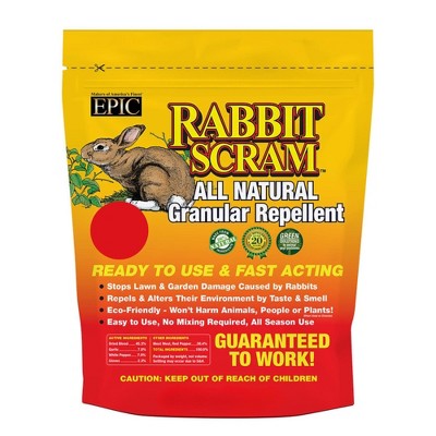 EPIC Rabbit Scram All Natural Ready To Use Outdoor Granular Animal ...