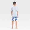 Boys' Lankybox 2pc Pajama Set - Blue - 2 of 4