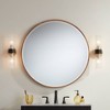 Possini Euro Design Bath Kit: Possini Euro Idyll Wall Sconces w/Uttermost Mayfair Wall Mirror - 2 of 4