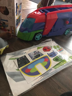 PJ Masks 2 in 1 Transforming Mobile HQ, Kids Toys for Ages 3 Up