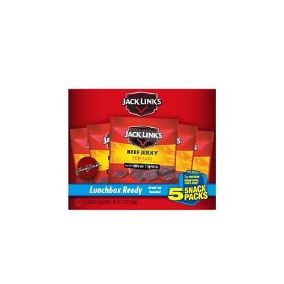 Jack Link's Beef Jerky Multipack, Teriyaki - 0.625oz/5ct