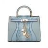 MKF Collection Cassia Snake embossed Vegan Leather Women’s Satchel Bag by Mia K - 2 of 4