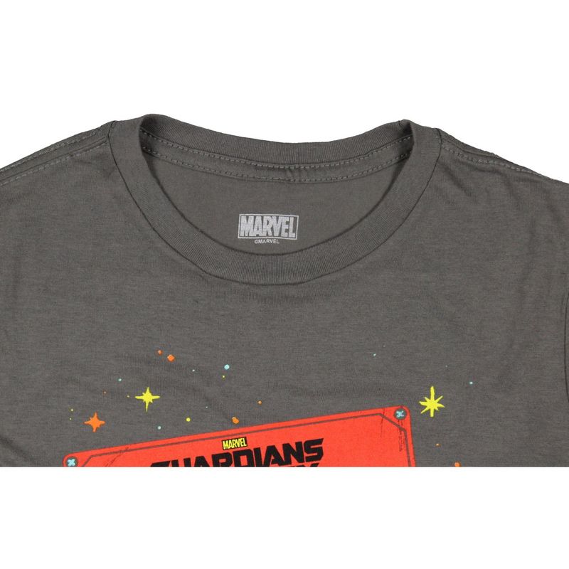 Disney Girls' Marvel Comics Guardians of the Galaxy Mixtape T-Shirt Crewneck Kids, 3 of 4