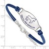 Black Bow Jewelry Sterling Silver Delta Phi Epsilon Greek Life Strand Bracelet 7 Inch - 2 of 3
