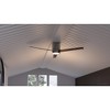 Urban Ambiance Luxury Modern Indoor Ceiling Fan,  9.9"H x 56"W,  Polished Chrome, UHP9071 - 3 of 4