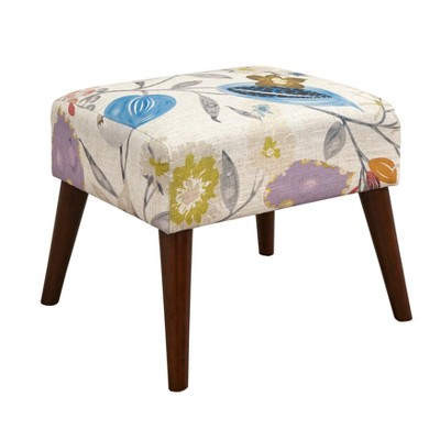 target floral ottoman