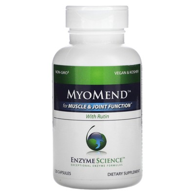 Enzyme Science MyoMend with Rutin, 120 Capsules