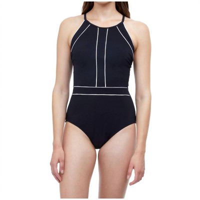 Women's High Neck One Piece Swimsuit - Profile By Gottex