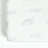 Lush Décor Sleepytime Sloth Organic Cotton Fitted Crib Sheet Gray Single 28x52x9 - 4 of 4