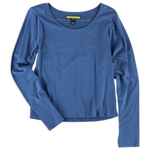 Aeropostale Womens Crochet Back LS Embellished T-Shirt - 1 of 1