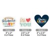 Big Dot of Happiness Happy Grandparents Day - DIY Shaped Grandma & Grandpa Party Cut-Outs - 24 Count - 2 of 4