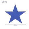 Unique Bargains Decorative Party Wedding Cardboard Five Star Paper Cutouts - 2 of 4