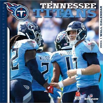 Tennessee Titans 16 Months 2022 Wall Calendar 12X24open BONUS Sept-Dec  2021