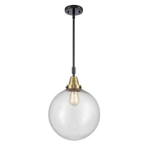 Beacon - 1 Light Stem Hung Mini Pendant In Industrial Style-16.13 Inches Tall and 12 Inches Wide - 1 of 1