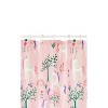 LunaLulinlk Kids Pink Unicorn Shower Curtain with Hooks - 4 of 4