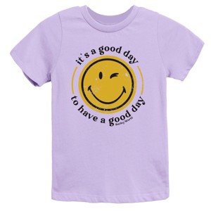 The Juniper Shop SmileyWorld It's A Good Day To Have A Good Day Circle Youth Short Sleeve Tee - 1 of 4