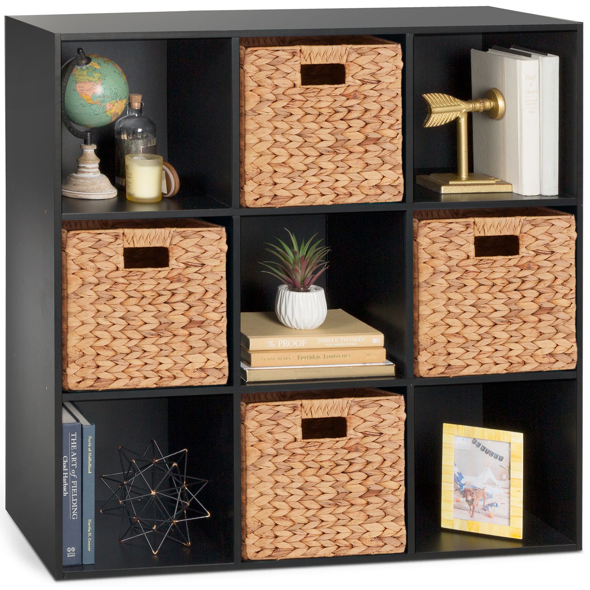 Best Choice Products Cube Bookshelf w/ Removable Back Panels