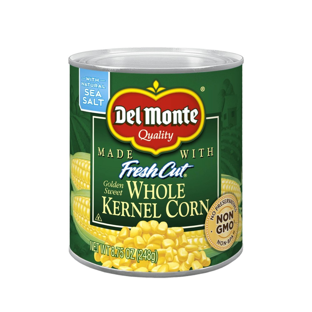 UPC 024000014409 product image for Del Monte Fresh Cut Golden Sweet Whole Kernel Corn 8.75oz | upcitemdb.com