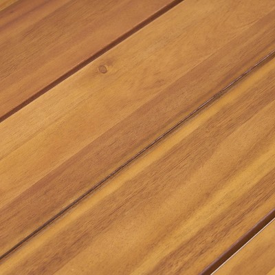 Balfour 9-Piece Teak Acacia Wood Outdoor Dining Set