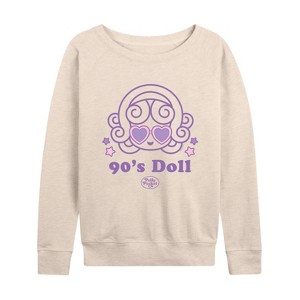 Women's - Polly Pocket - 90S Doll Polly Pocket Lightweight French Terry Slouchy - 1 of 4