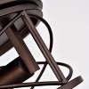 Chloe Lighting Ironclad Industrial 2 Light Oil Rubbed Bronze Ceiling Flush Fixture 14" Wide - 3 of 4