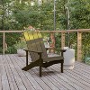 Flash Furniture Charlestown Commercial All-Weather Poly Resin Wood Adirondack Chair - 2 of 4