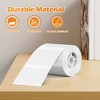 Thermal Labels for FLEXYVA PM220 Label Maker, 1.57'' x 1.18'' (40x30mm), Waterproof, 1 Roll of 230 Self-Adhesive Thermal Paper (White) - 3 of 4