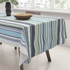 Sheila Wenzel-Ganny Lavender Mint Blue Stripes - Tablecloth Deny Designs - 3 of 3