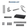 Portable RV Stairs with Handrail, Non-Slip RV Ladder with Rubber Mats for Travel Trailers, Campers, Hot Tubs, Porches & Poolside Use - 2 of 4