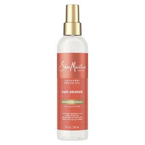 SheaMoisture Curl Stretch Refresher Spray Kalahari Melon Oil & Marula Oil Infused with Hyaluronic Serum for Type 4 Hair - 8 fl oz - 1 of 4