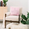 Deny Designs Daily Regina Designs New York City Minimal Line Pink Indoor Throw Pillow - 2 of 4