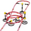 Quercetti Skyrail 150pc Mini Rollercoaster Marble Ball Run, STEM Building Toy - 4 of 4