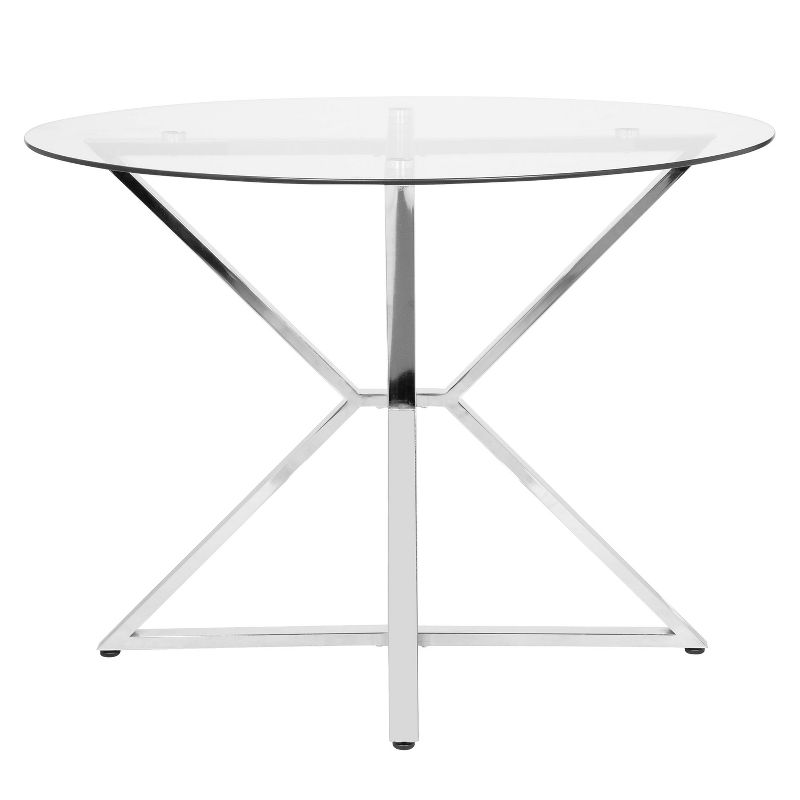 Kenlina Round Dining Table with Glass Top - miBasics, 4 of 6