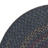 Colonial Mills Rustic Braided Kitchen Slice Area Rug - Navy 1'6"x2'6" slice Area Rug - Set of 2 - 3 of 3