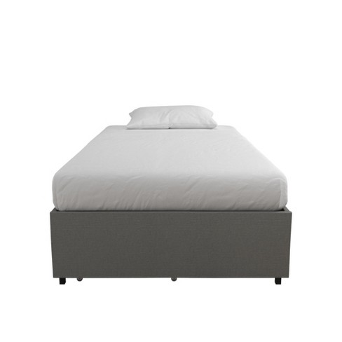 Realrooms Alden Platform Bed With, Dhp Maven Platform Bed With Under Storage King Size Frame Grey