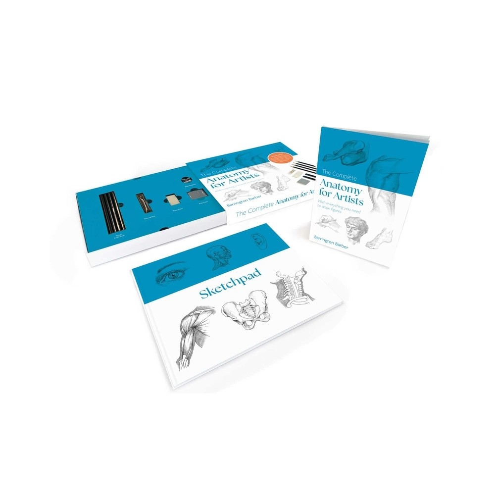 The Complete Anatomy for Artists Kit - (Sirius Drawing Kits) by Barrington Barber (Paperback)