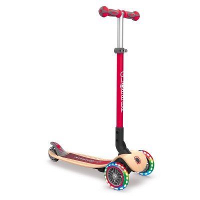 wooden baby scooter