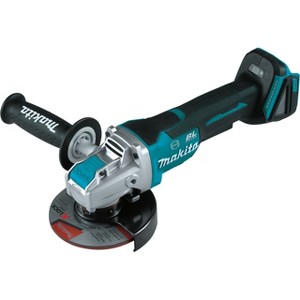 Makita XAG26Z 18V LXT Lithium-Ion Brushless Cordless 4-1/2” 5" Paddle Switch X-LOCK Angle Grinder with AFT - Tool Only - 1 of 4