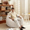 CAVINAS Bean Bag Chair for Adults,Foam Filled Floor Lounger with Removable & Washable Cover,Single Sofa for Bedroom,Living Room,Gaming Spaces - 2 of 4