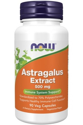 Astragalus 500mg by Now Foods  -  90 VegCap
