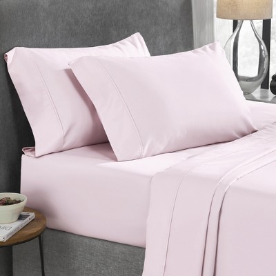 Cotton Sheets Set | Softest 400 Thread Count | Deep Pockets No-Pop off Fit Cooling Bedsheets by California Design Den
