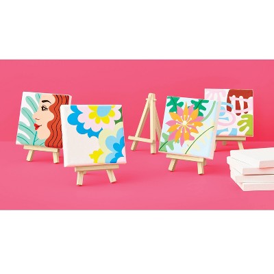 10pk Paintapalooza Stretched Canvas Party Pack - Mondo Llama&#8482;