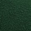 green boucle fabric/black