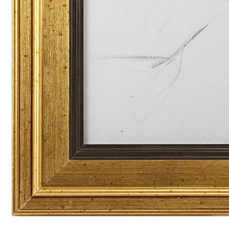 15&#34;x16.5&#34; Portrait of Consuelo Vanderbilt Gold Framed Wall Art Canvas White - A&#38;B Home, 4 of 5