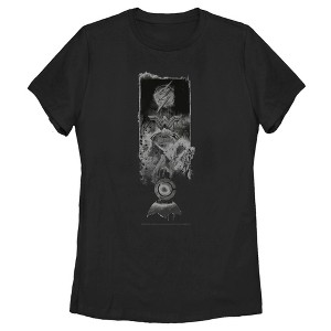 Women's Zack Snyder Justice League Mist of Superhero Logos T-Shirt - 1 of 4