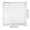 INSPIRE CHIC Women's Polka Dots Chiffon Small Square 1950s Retro Lightweight Soft Sheer Ruffle Scarves 1Pc - 3 of 4
