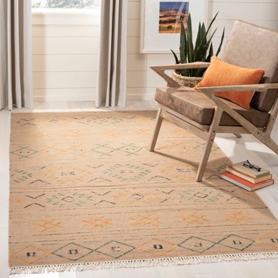Safari Hand-Knotted Southwestern Wool Area Rug, 8' x 10'