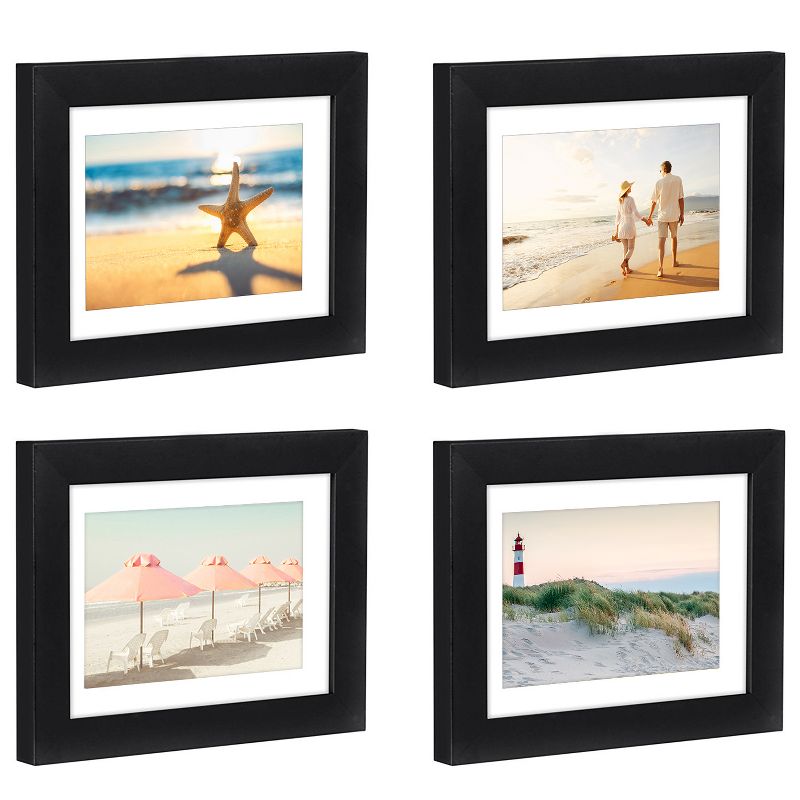 Americanflat Picture Frame with tempered shatter-resistant glass - Available in a variety of sizes and styles, 2 of 6