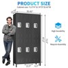Metal Lockers for Employees, 6-Door Metal Locker, Ideal for Employee Use, Providing Secure Storage, Perfect for Offices, Gyms, Schools - 2 of 4