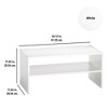ClosetMaid 24 Inch Wide and 11.7 Inch Tall Horizontal Stackable Closet Storage Shoe Organizer for Entryways, Hallways, and Mudrooms, White - 4 of 4